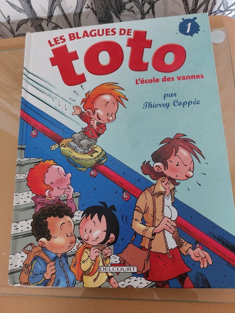6 BD Les blagues de Toto, Livres, BD, Enlèvement ou Envoi, Utilisé, Thierry Coppée