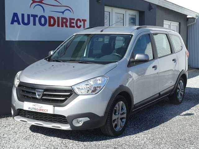 Dacia Lodgy 1.5 dCi Stepway Navi, Airco **GARANTIE 1 JAAR**, Autos, Achat, Entreprise, Boîte manuelle, Noir