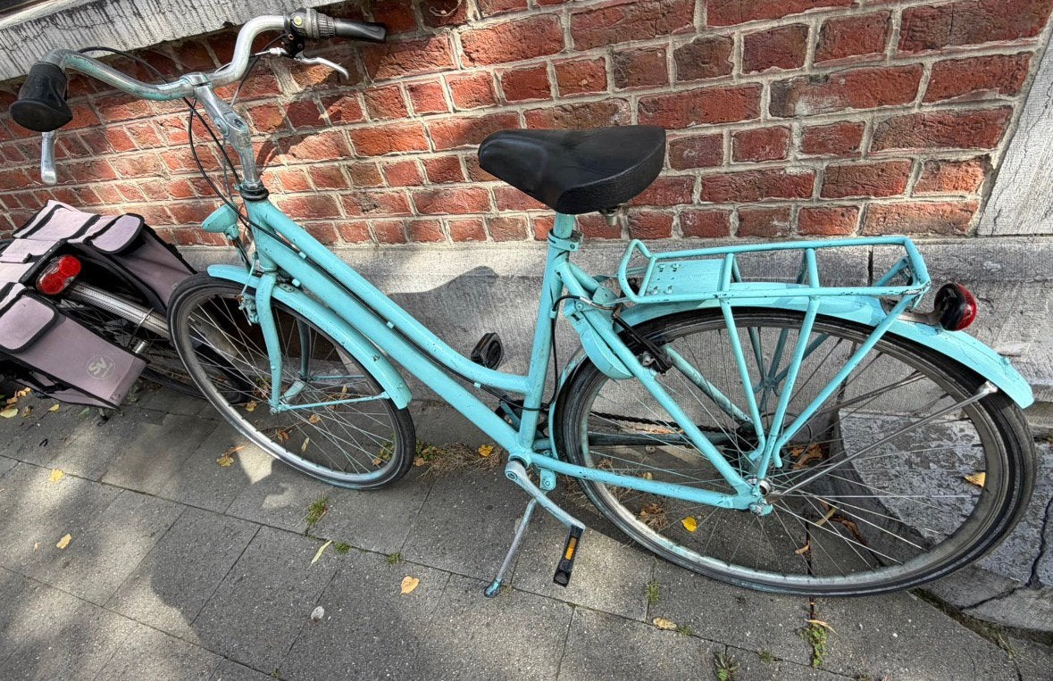 Damesfiets (kot fiets), Enlèvement, Utilisé, Frein à tambour, Vitesses