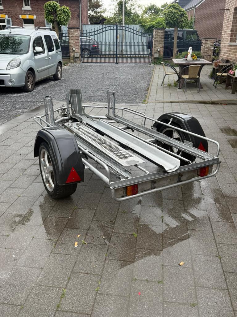 Motor trailer/aanhanger/remorque, Ophalen, Zo goed als nieuw