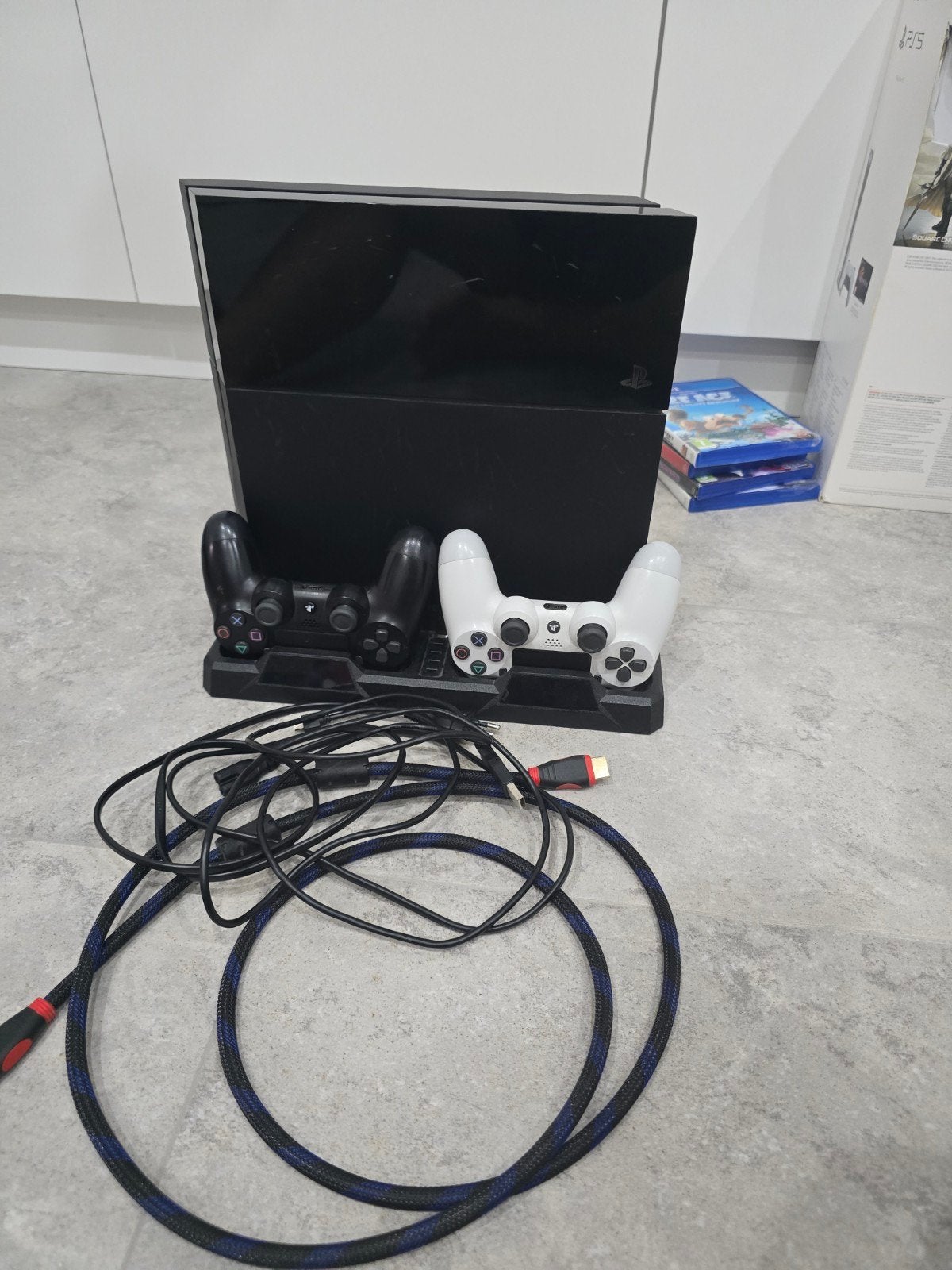 ps4 met spelletjes, Ophalen