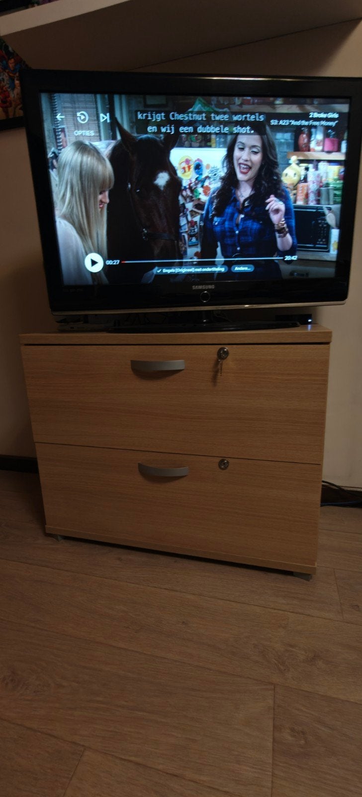 Samsung TV + Commode Kast, TV, Hi-fi & Vidéo, Télévisions, Enlèvement, Utilisé, Samsung