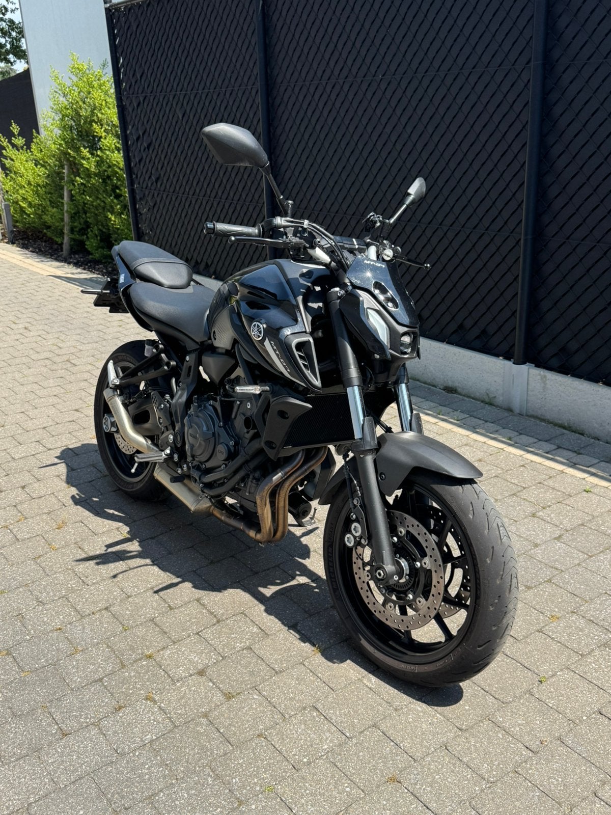 Yamaha MT-07 , Mivv sportuitlaat, Motoren, 2 cilinders, Gebruikt, Particulier, Minimaal motorrijbewijs A2