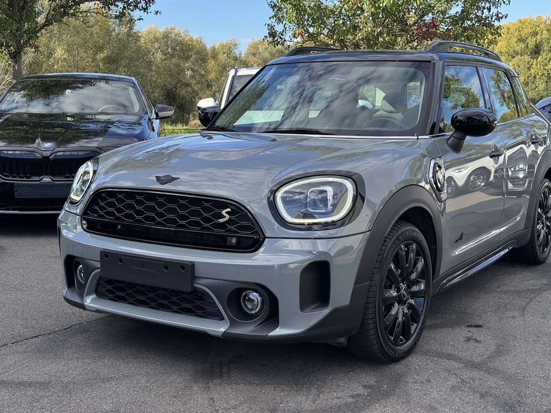 MINI Cooper SE Countryman ALL4 PHEV /// CAM / CARPLAY / BLAC, Autos, Argent ou Gris, Achat, Euro 6, Hybride rechargeable