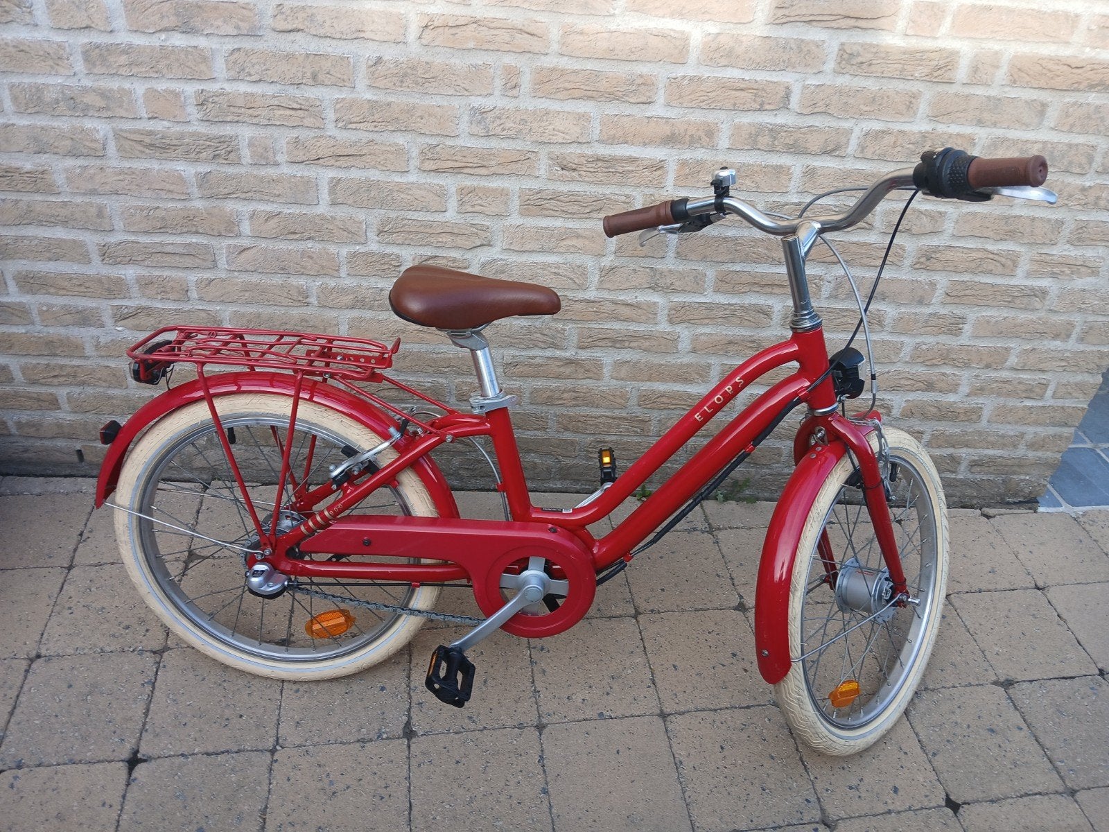 mooie kinderfiets 20", Enlèvement, Frein sur jante, Elops ( Decathlon )