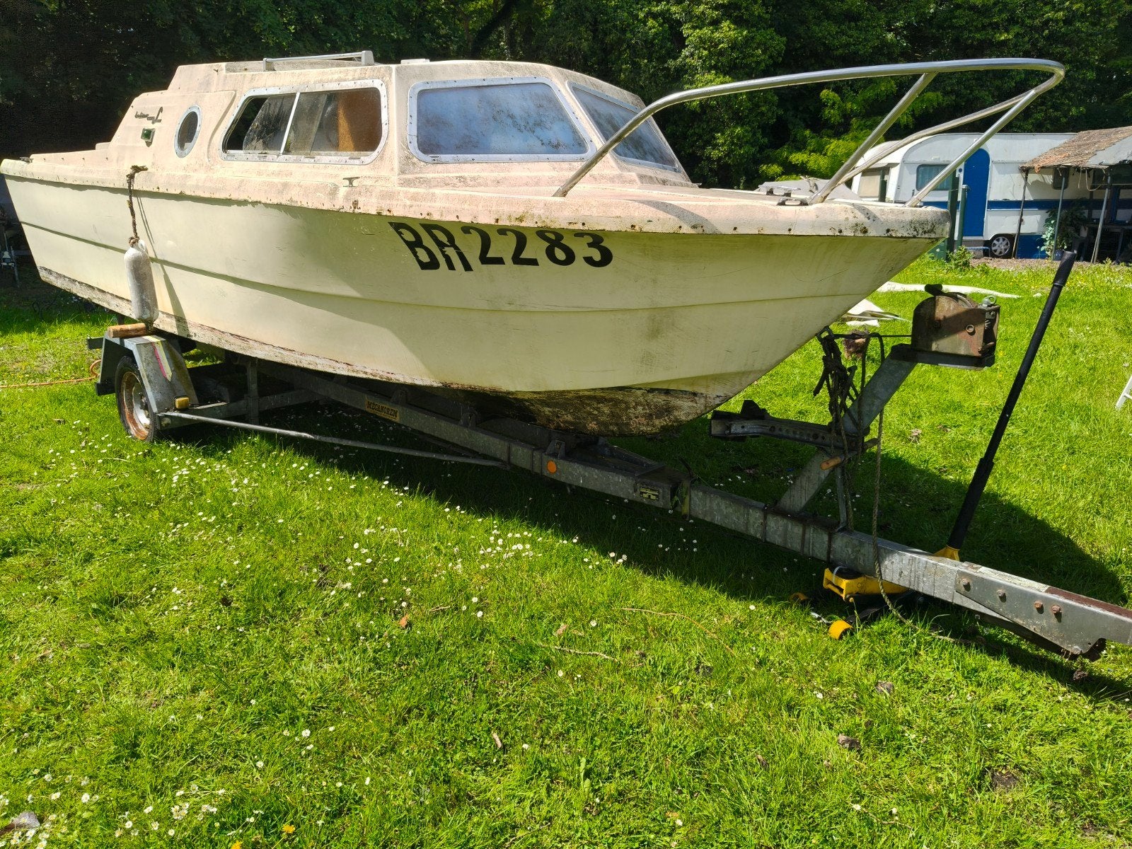 Bateau, Watersport en Boten, Motorboten en Motorjachten, Trailer