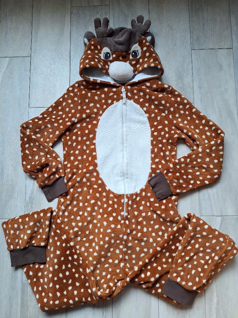 ★ M158 - Onesie rendier JBC, Nacht- of Onderkleding, Ophalen of Verzenden, Zo goed als nieuw, JBC.