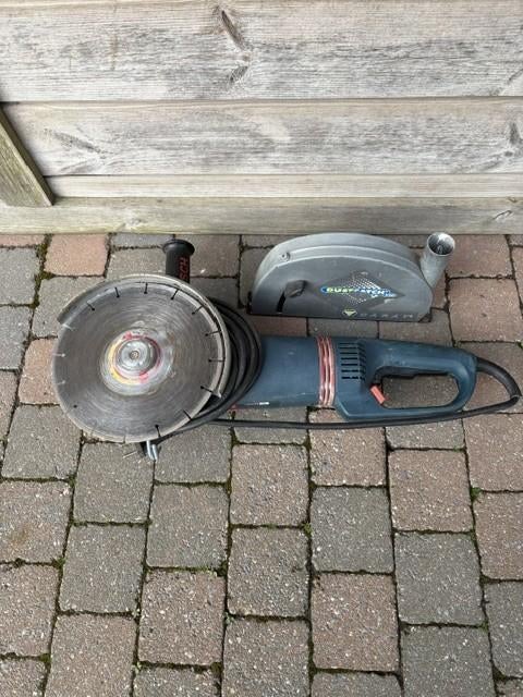slijpschijf, Doe-het-zelf en Bouw, Ophalen, Zo goed als nieuw, 1000 watt of meer, Haakse handslijpmachine
