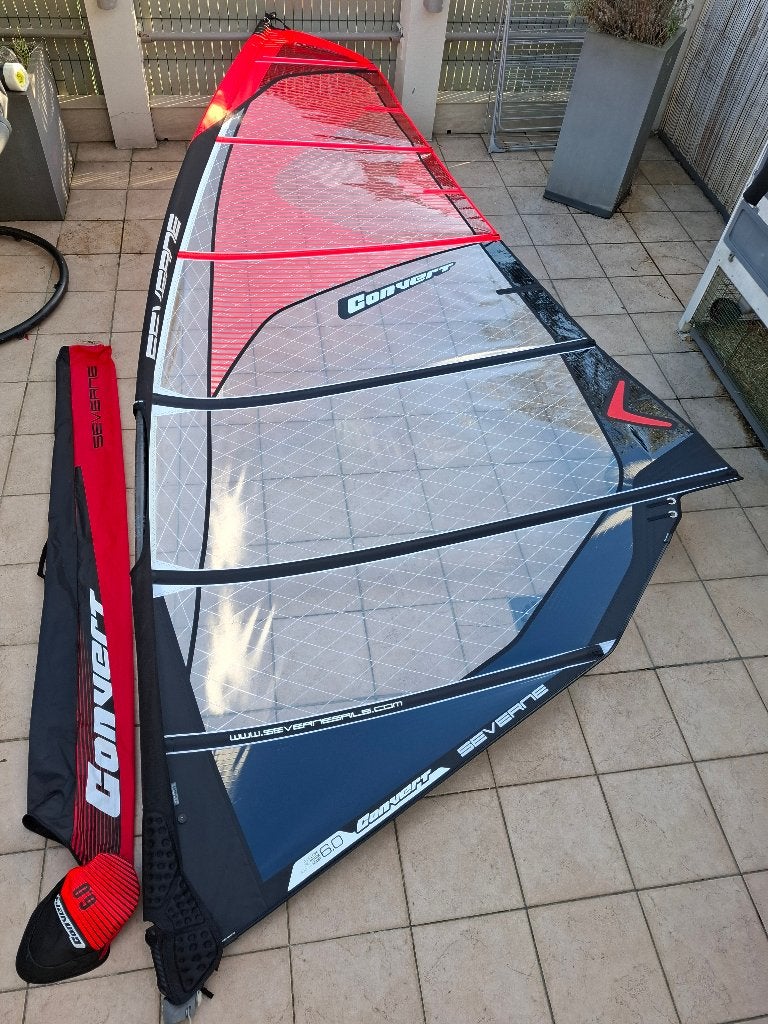 Severne Convert 6.0 X-PLY neuf, Sports nautiques & Bateaux, Neuf, Enlèvement, Severne, 5 à 6.5 m²