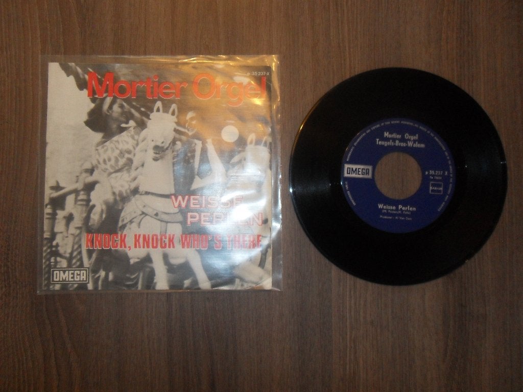 Mortier Orgel - Weisse perlen, Ophalen of Verzenden, Gebruikt, 7 inch, Folk