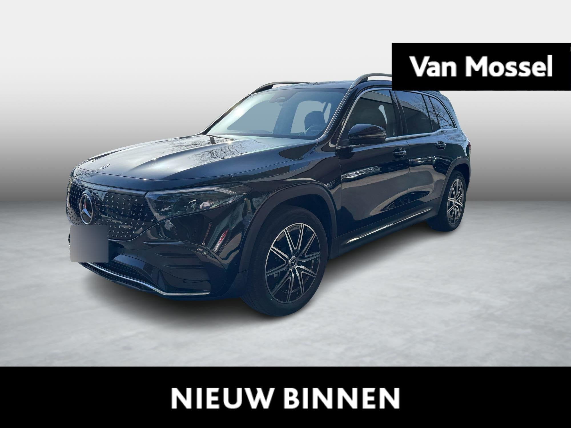 Mercedes-Benz EQB 250+ Star Edition + PANO + TREKHAAK + CARP, Auto's, Dealer onderhouden, Stof, Zwart, 5 zetels