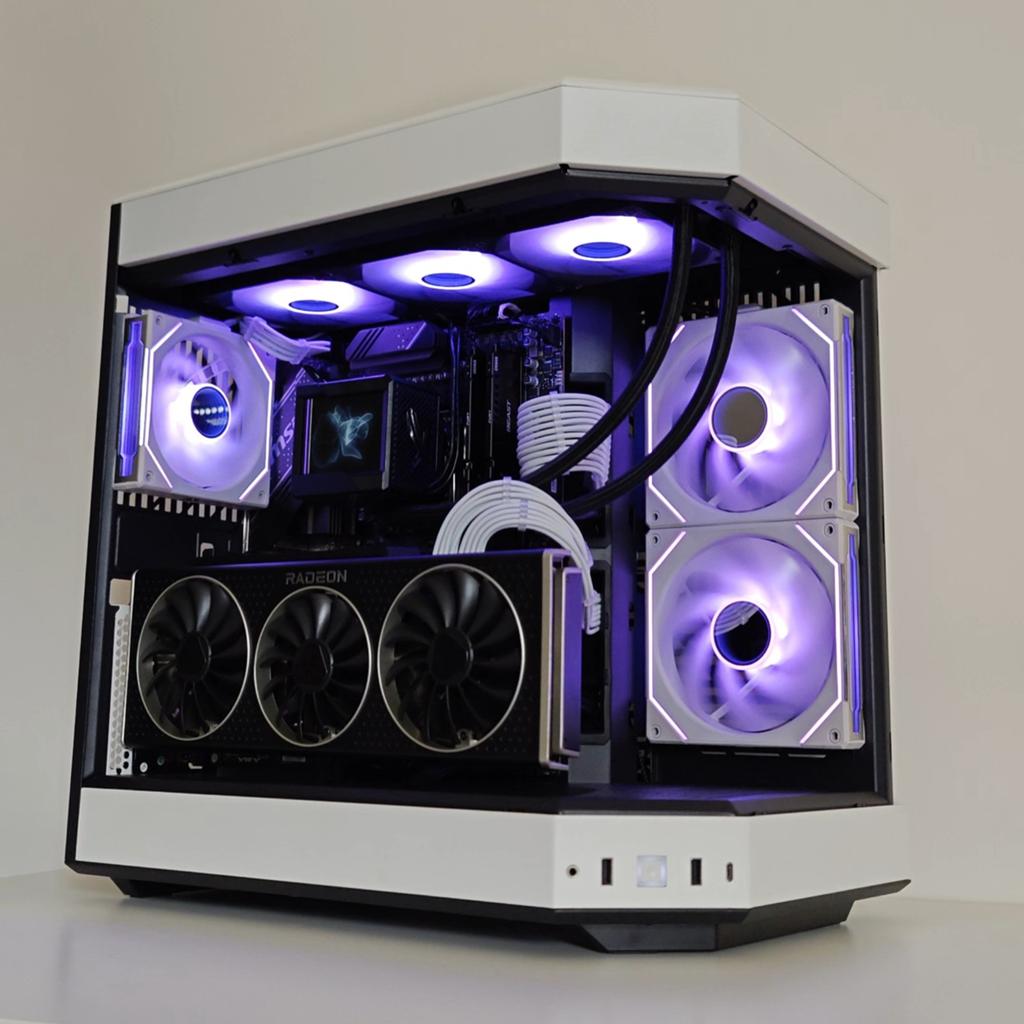 High-end AM5 Gaming PC met CPU display, Computers en Software, Desktop Pc's, Ophalen, Virtual Reality, AMD Ryzen 5, Zo goed als nieuw