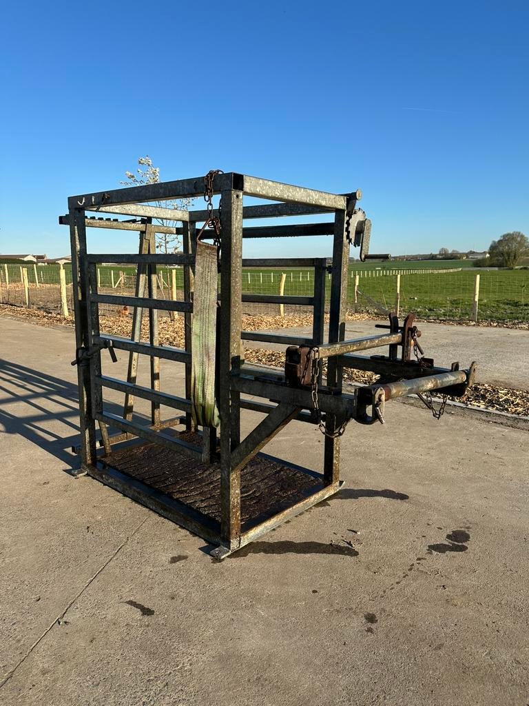 Stevige behandelbox rundvee