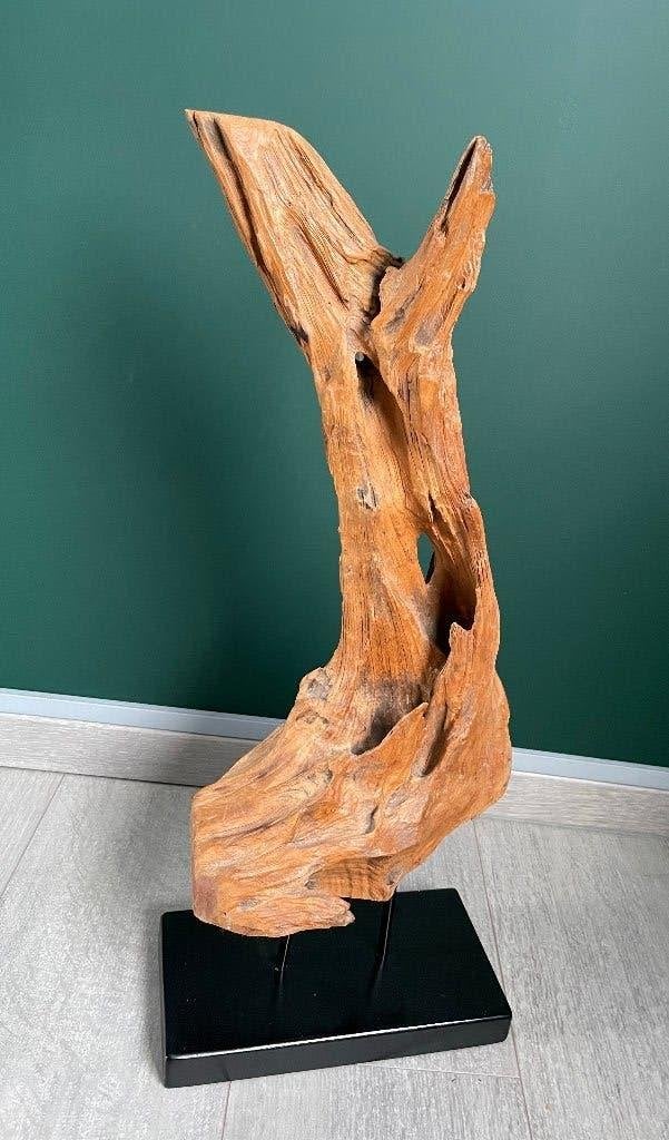 Houtsnijwerk decoratie, Antiek en Kunst, Ophalen, Houtsnijwerk, 50 - 100 cm, Hout