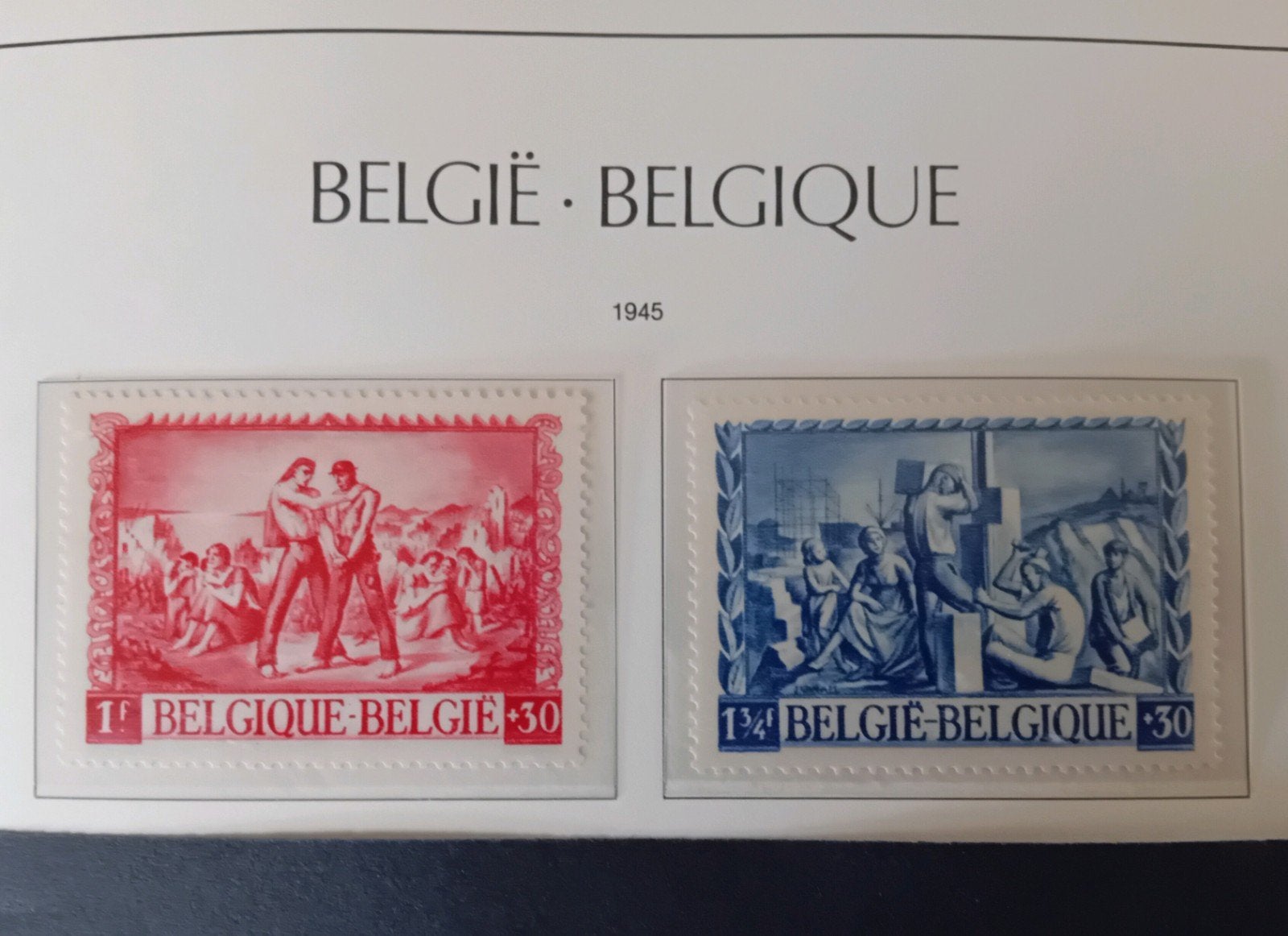 Timbres de Belgique n 697/698 neufs lot 129P, Enlèvement ou Envoi, Neuf