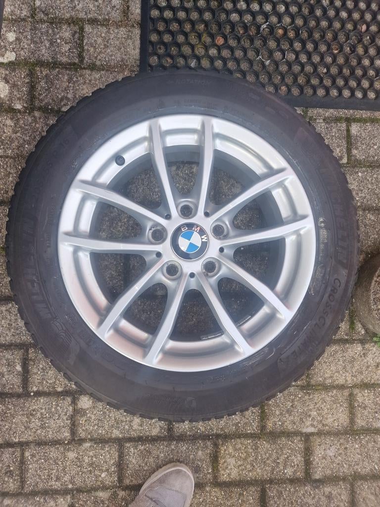 Complete set BMW velgen met ( a-merk) winterbanden, Enlèvement, Pneu(s)