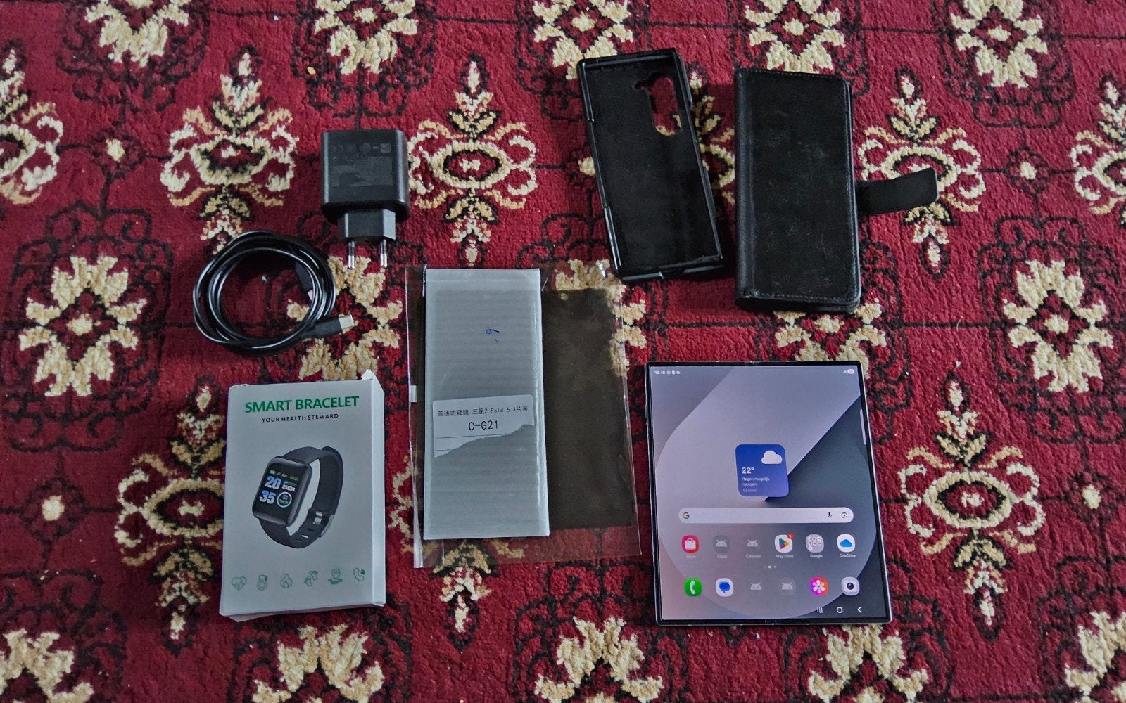 Samsung Galaxy Z Fold 6, presque neuf avec certificat de gar, Télécoms, Téléphonie mobile | Samsung, Enlèvement ou Envoi