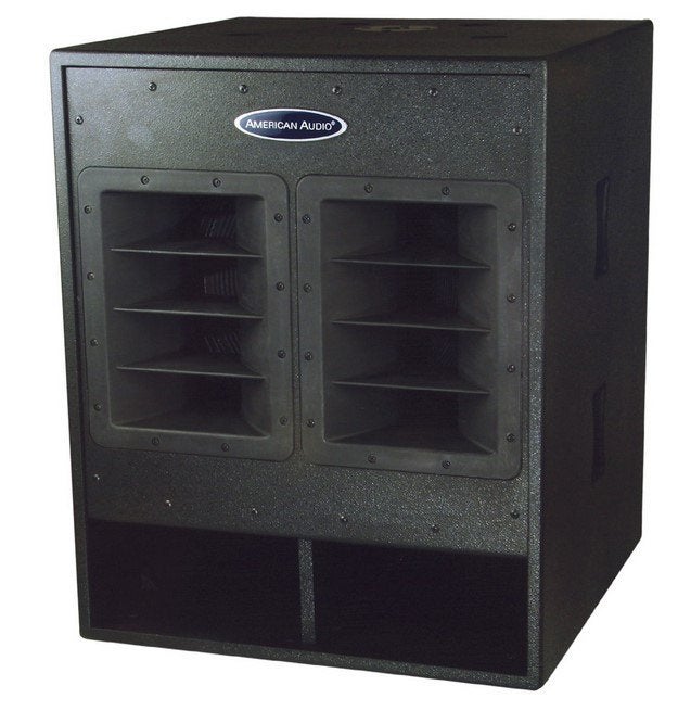 2 actieve 18” subwoofers, krachtpatsers van 800Wrms!, Subwoofer, Zo goed als nieuw, 120 watt of meer, Ophalen