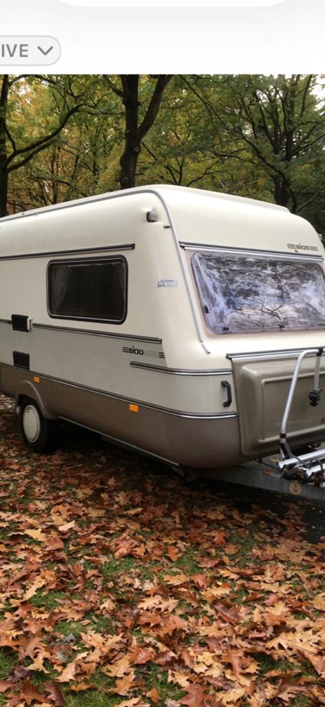 Biod 1988, Caravans en Kamperen, Caravans, Mover, Tot en met 2, 750 - 1000 kg, Particulier
