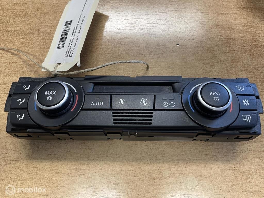 Airco bedieningspaneel BMW 1-serie E87 LCI  64119199260, Enlèvement ou Envoi, Utilisé