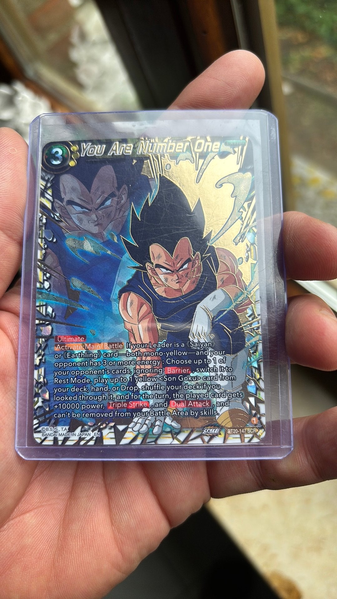 You are number one - Vegeta, Ophalen of Verzenden, Zo goed als nieuw