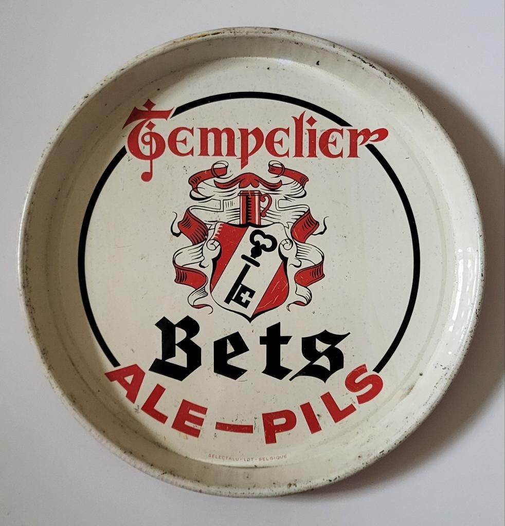Blikken plateau Bets Ale., Verzamelen, Ophalen of Verzenden, Reclamebord