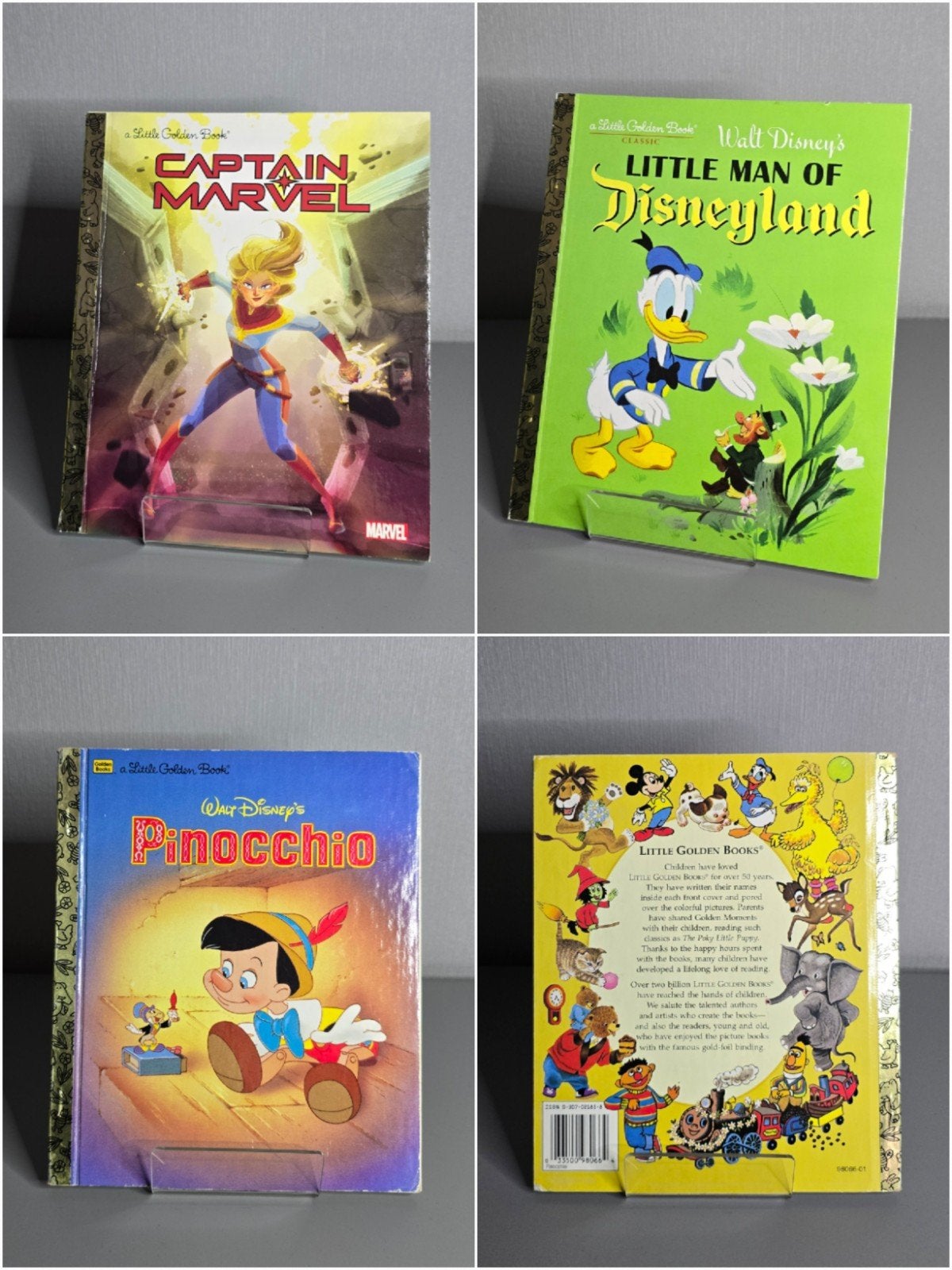 Lot: 3 Engelstalige gouden boekjes - Disney/Marvel, Boeken, Jongen of Meisje, Zo goed als nieuw, Sprookjes, Gouden boekje