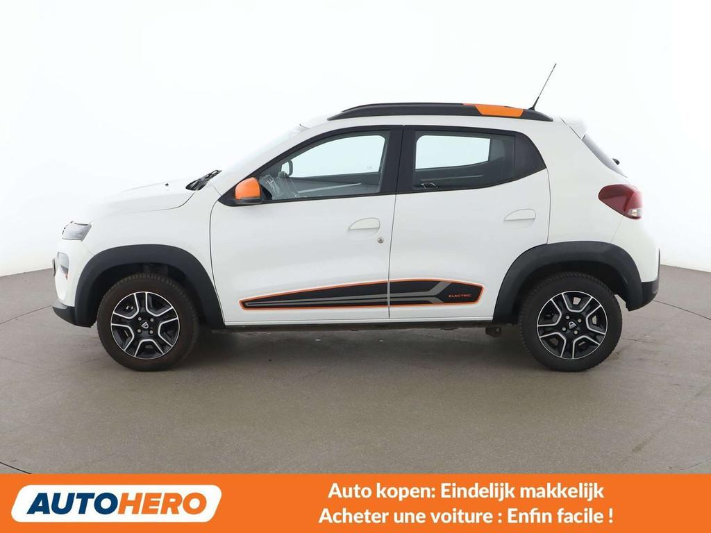 Dacia Spring electric drive 33 kW Comfort Plus (bj 2022), Auto's, 4 zetels, Gebruikt, Zwart, 1045 kg