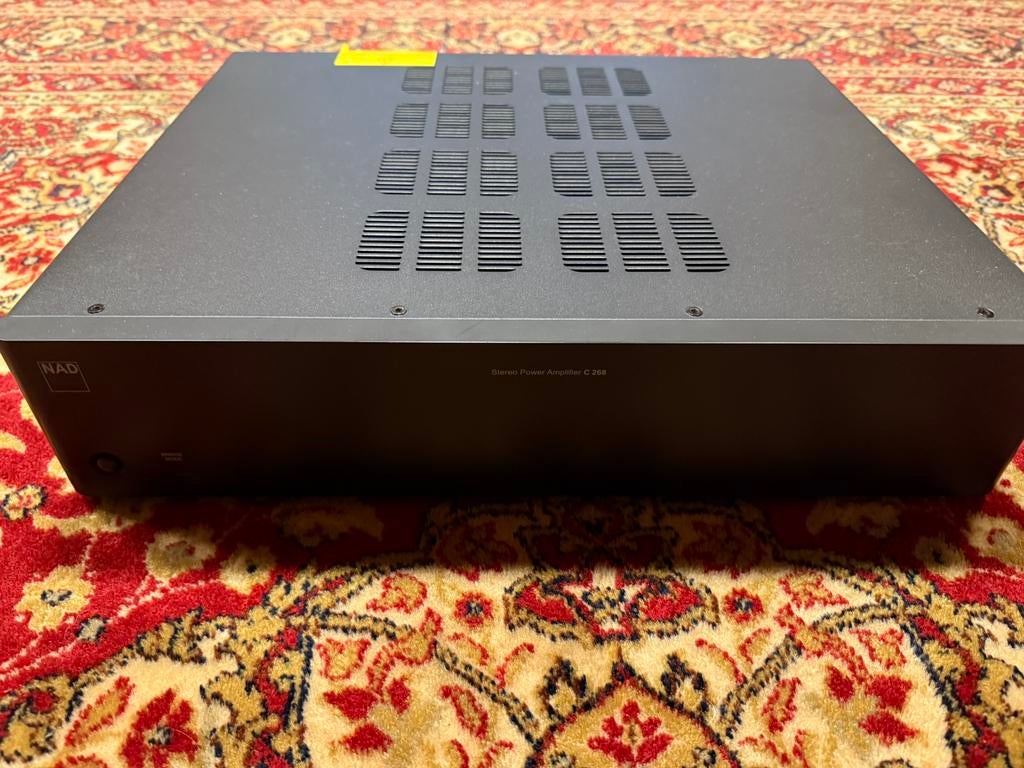 NAD C 268 eindversterker – krachtige hifi power amp, Audio, Tv en Foto, Versterkers en Ontvangers, Ophalen of Verzenden, Zo goed als nieuw