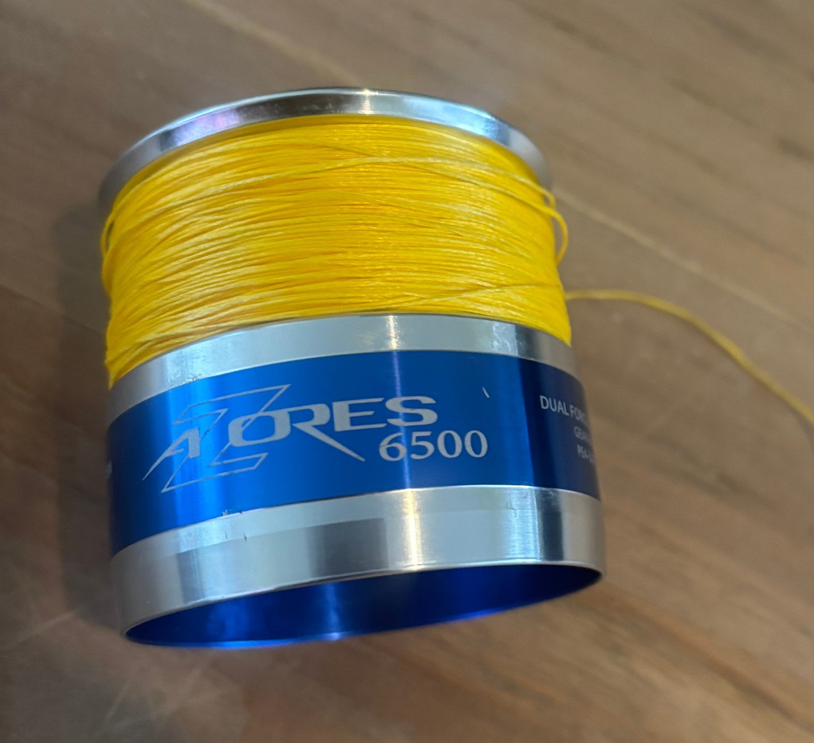 Okuma Azores spoel 6500, Watersport en Boten, Hengelsport | Zeevissen, Ophalen of Verzenden, Zo goed als nieuw, Molen