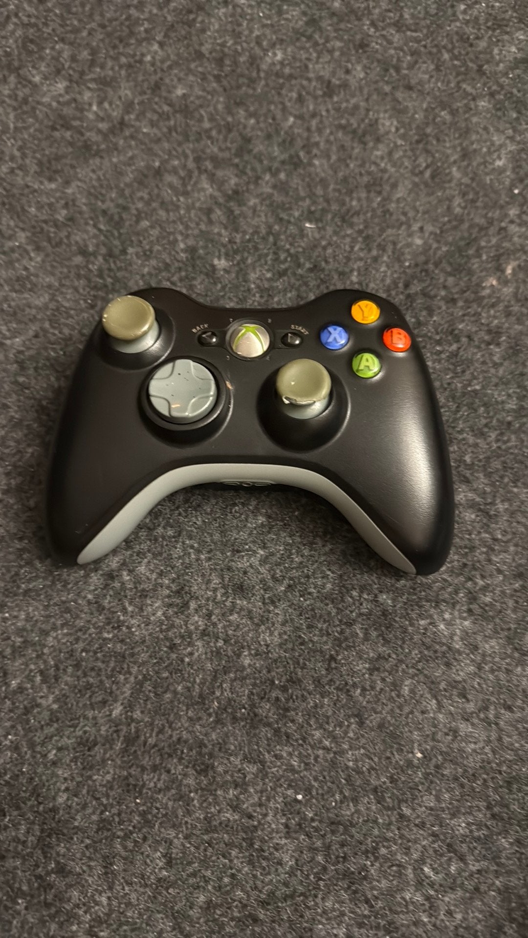 Microsoft Xbox- 360 controller, Consoles de jeu & Jeux vidéo, Consoles de jeu | Xbox | Accessoires, Enlèvement ou Envoi, Comme neuf