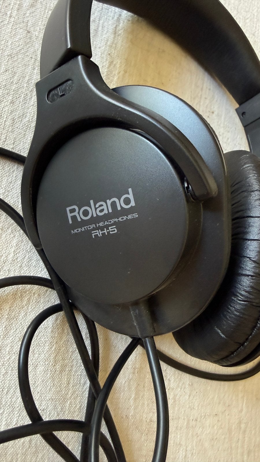 Roland monitor headphones hr5, Audio, Tv en Foto, Hoofdtelefoons, Ophalen, Zo goed als nieuw