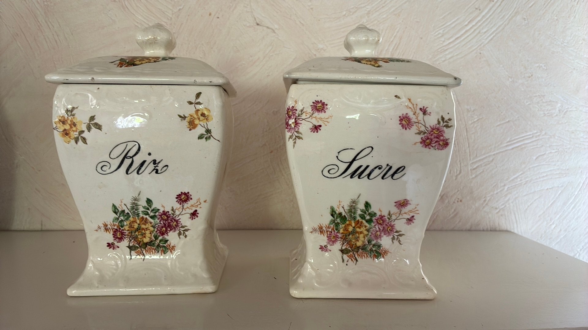 Vintage voorraadpot, Ophalen