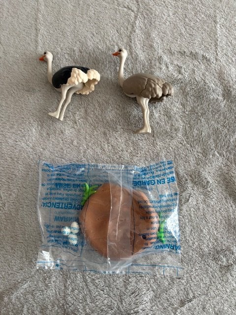 Playmobil - 6646 - Struisvogels met nest, Ophalen, Zo goed als nieuw, Complete set