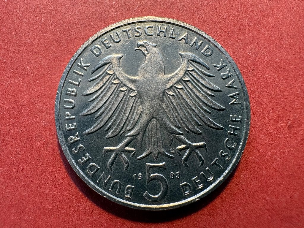 Allemagne - 5 Mark 1983 G - Martin Luther (#331#), Enlèvement ou Envoi, Allemagne, Monnaie en vrac