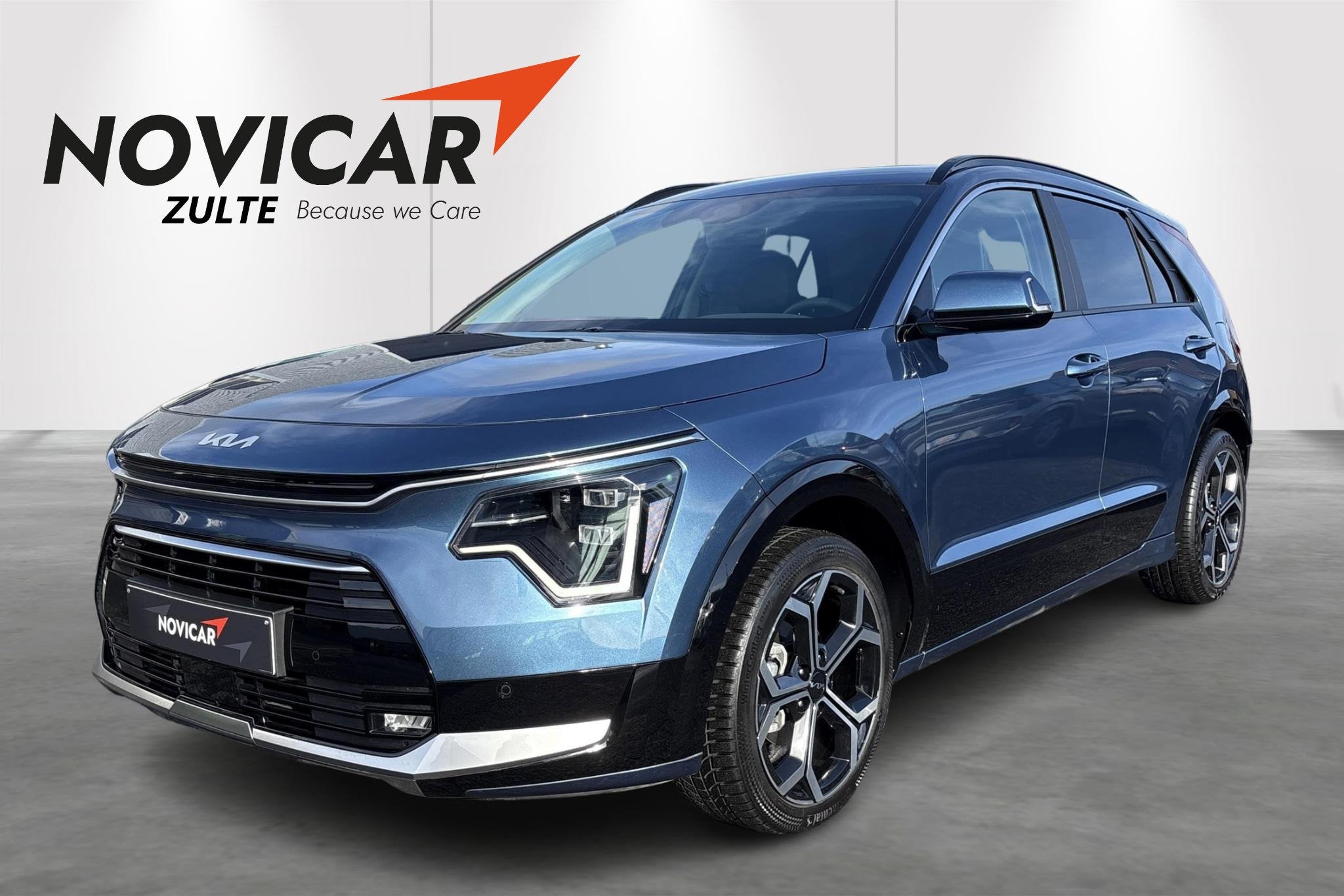 Kia Niro PACE 1.6i HEV + LEDER + GPS + CAMERA, Auto's, Kia, Stof, 4 cilinders, Automatische klimaatregeling, 1110 kg
