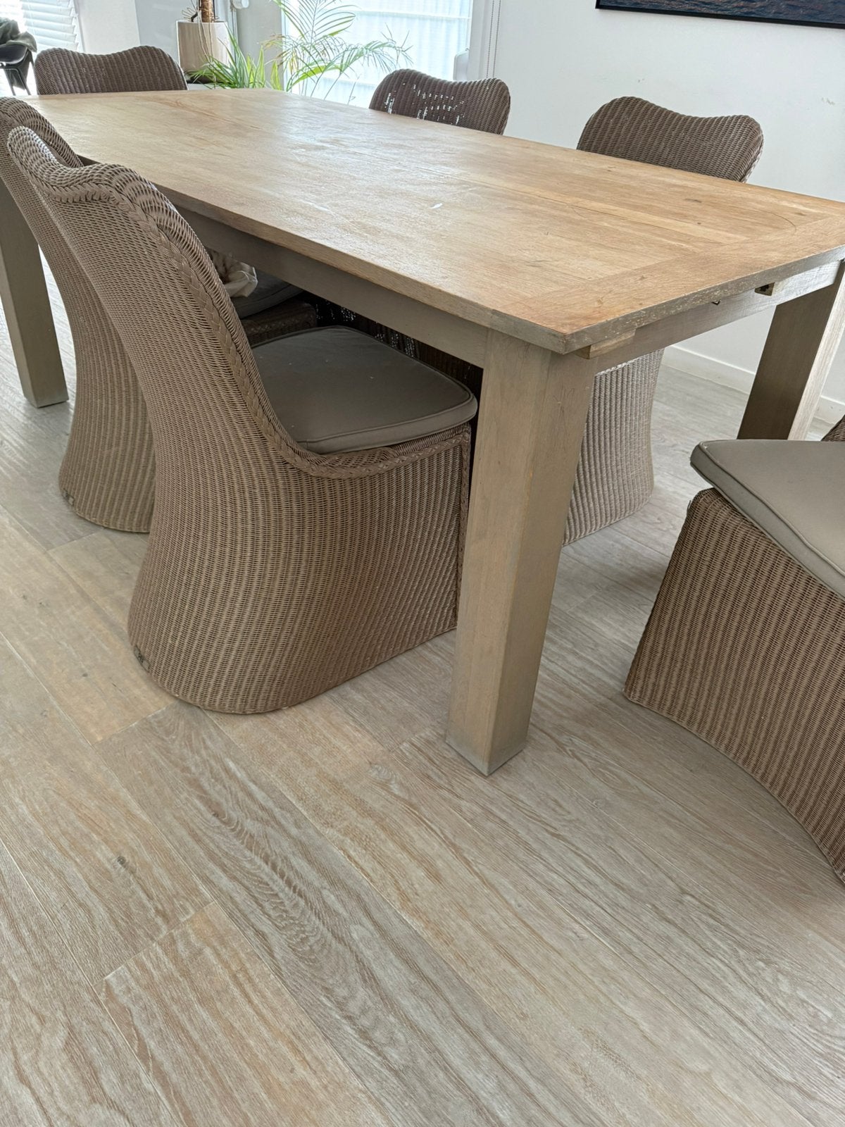 Table salle a manger en chene, Ophalen, Gebruikt, Contemporain