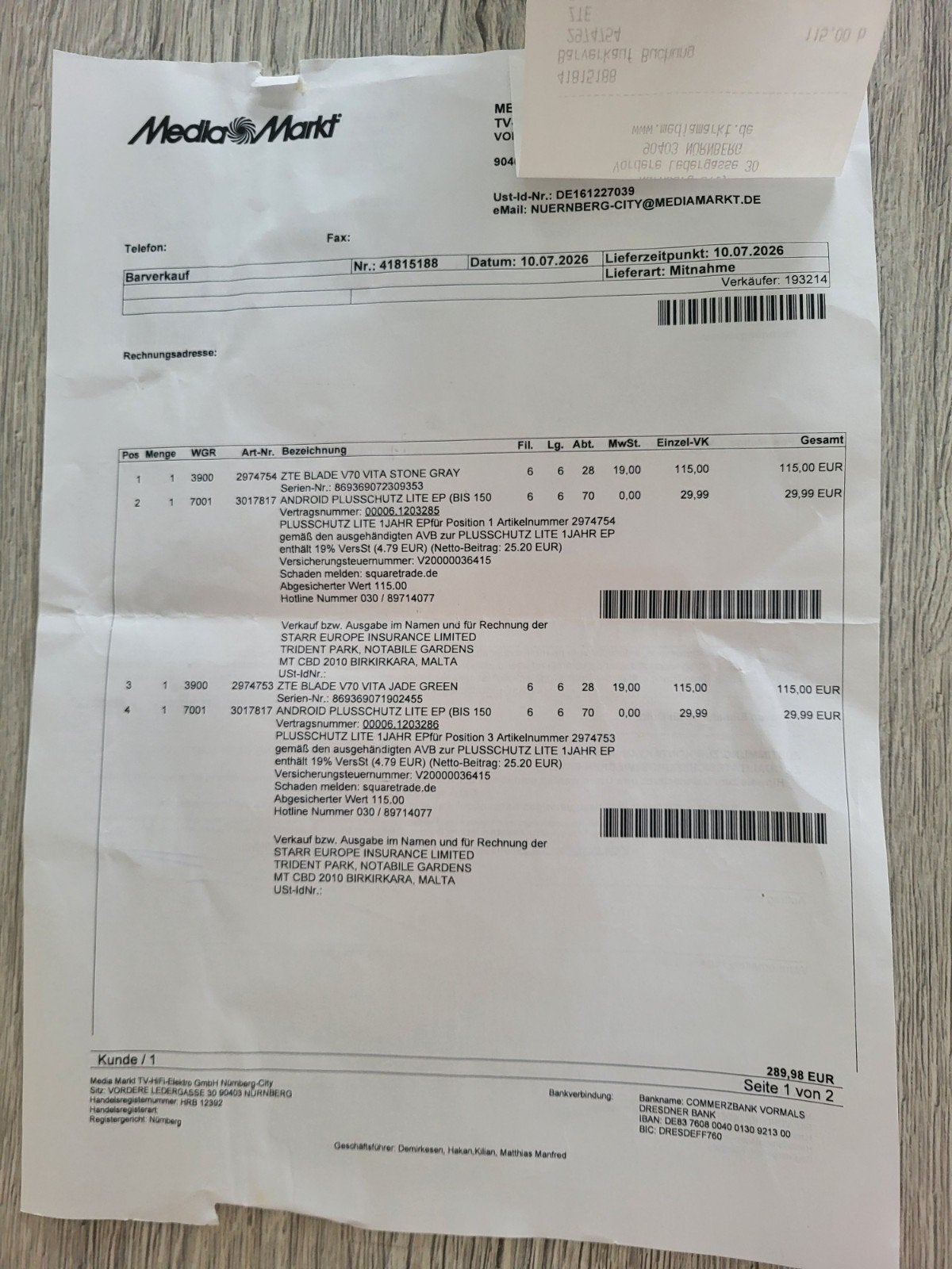 ZTE Blade V70 Vita 256GB, Telecommunicatie, Ophalen, Overige kleuren, Touchscreen, Zo goed als nieuw