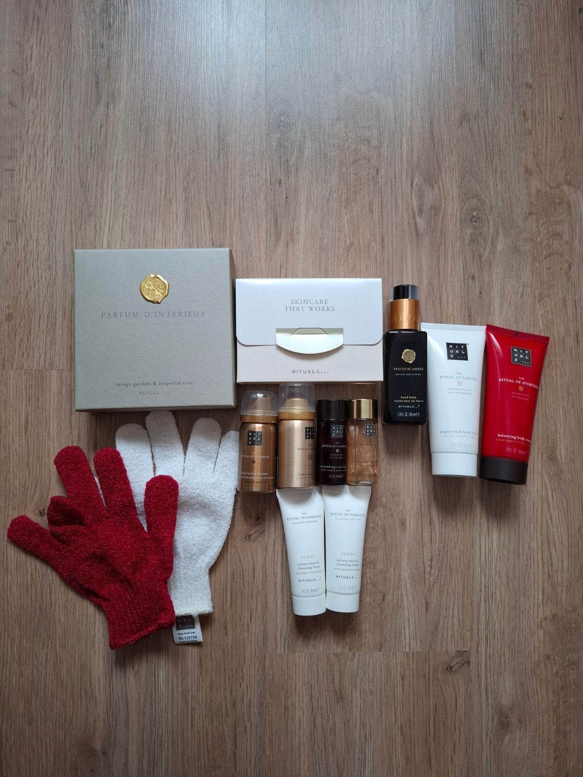 Rituals pakket, Ophalen