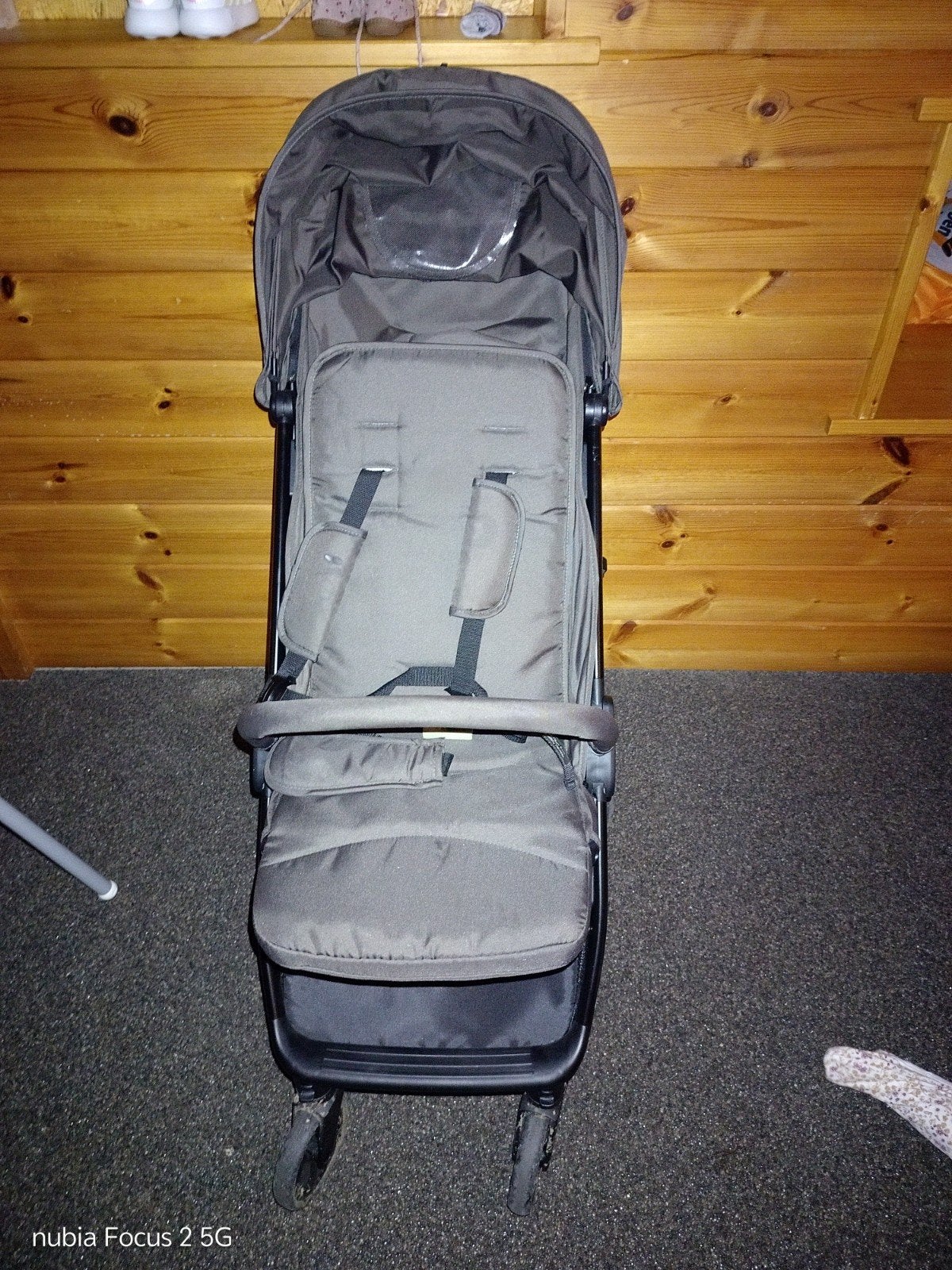 proper staat buggy, Ophalen