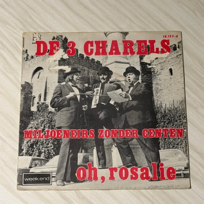De 3 Charels - Miljoeneirs zonder centen single, Ophalen of Verzenden, Gebruikt, 7 inch