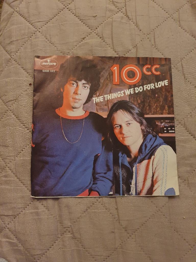 S - 10cc – The Things We Do For Love - 1976, Cd's en Dvd's, 7 inch, Single, Ophalen of Verzenden, Rock en Metal