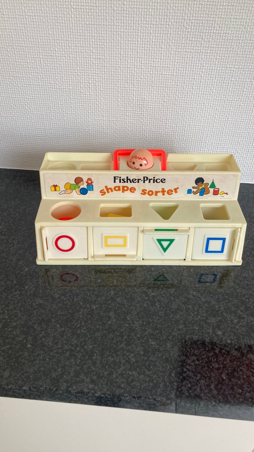 Vintage Fisher Price shape sorter, Ophalen, Zo goed als nieuw