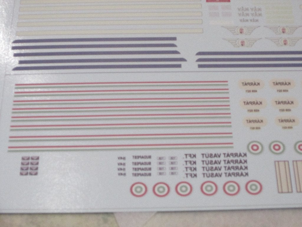 waterdecals bolle neuzen Hongarije, Ophalen, Nieuw, Overige typen