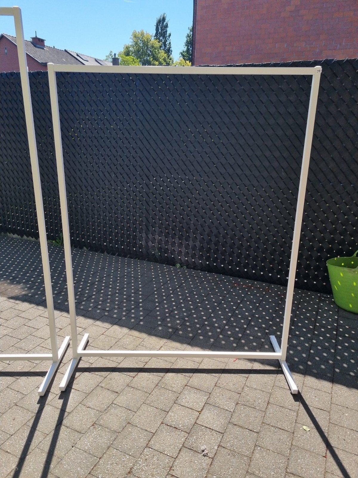 Stevige, metalen kledingrekken uit damesboetiek, Ophalen, Zo goed als nieuw