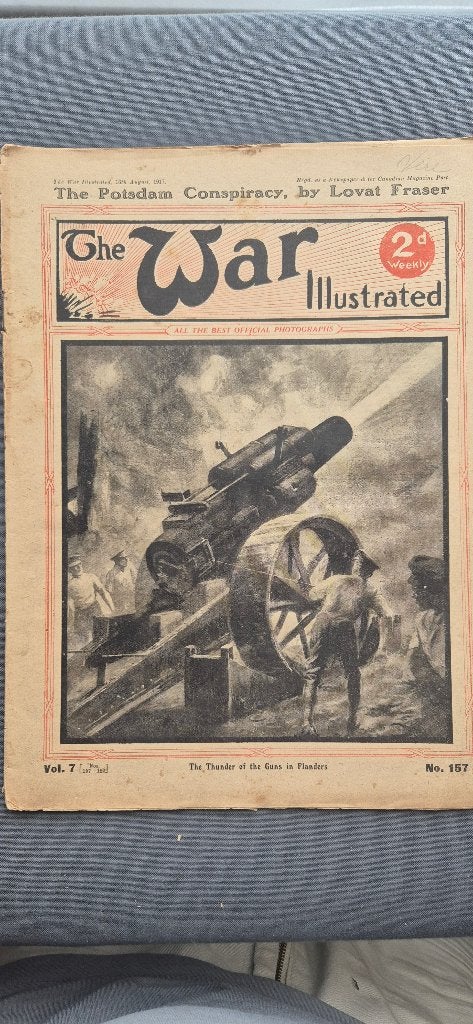 1917 August 18 The War Illusrrated number 157, Ophalen of Verzenden, Landmacht, Overige typen