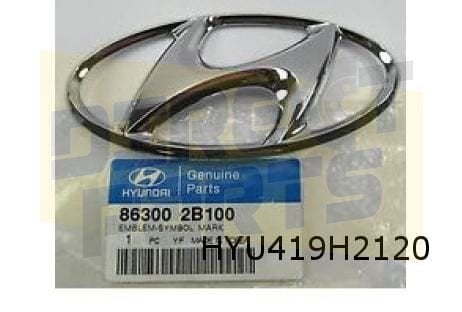Hyundai embleem logo ''Hyundai'' universeel Origineel!  8630, Neuf, -, -, Hyundai