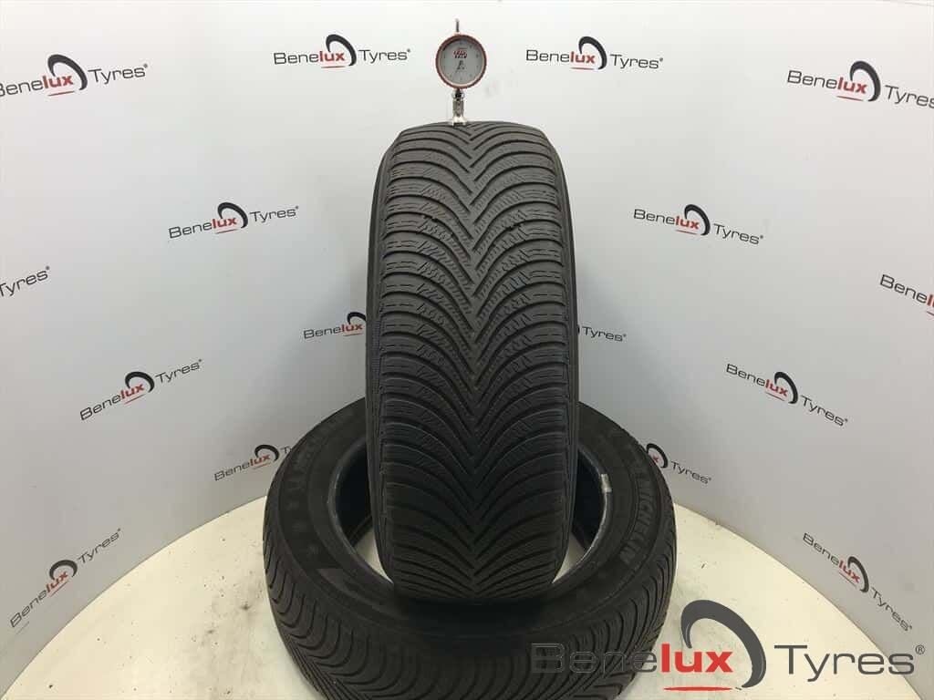winter 205/55R16 91H Michelin Alpin 5 205/55 R16 205/55/16, Auto-onderdelen, Banden en Velgen, Ophalen, Gebruikt, -, Band(en)