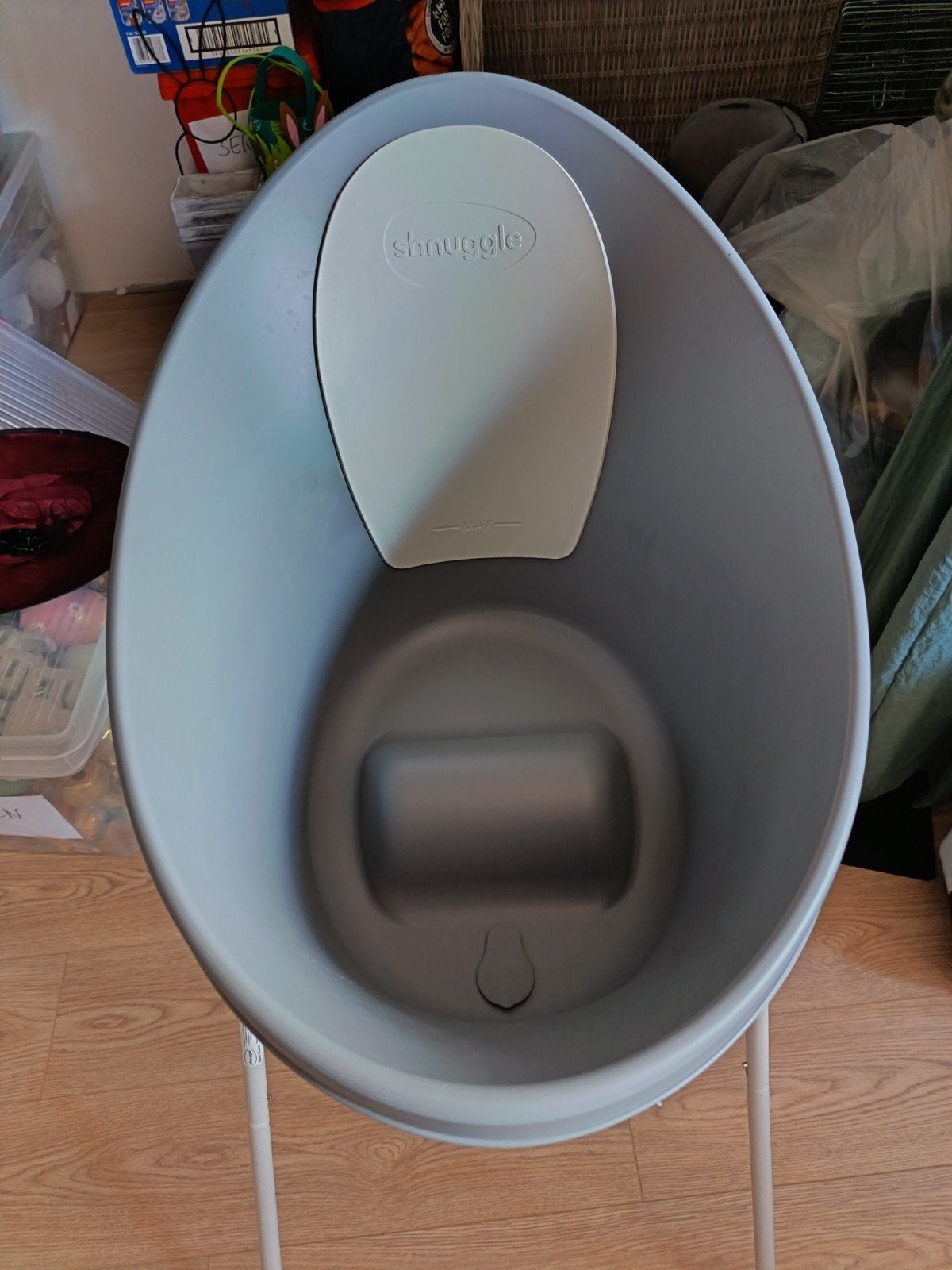 shnuggle badje met staander, Kinderen en Baby's, Ophalen, Zo goed als nieuw, Badje