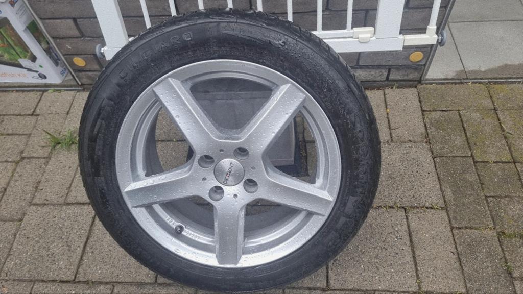 Velg Dezent + band Giugiaro (195/55R16 87V), Autos : Pièces & Accessoires, Pneus & Jantes, Enlèvement
